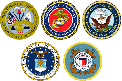 What are some facts about the U.S. armed forces?