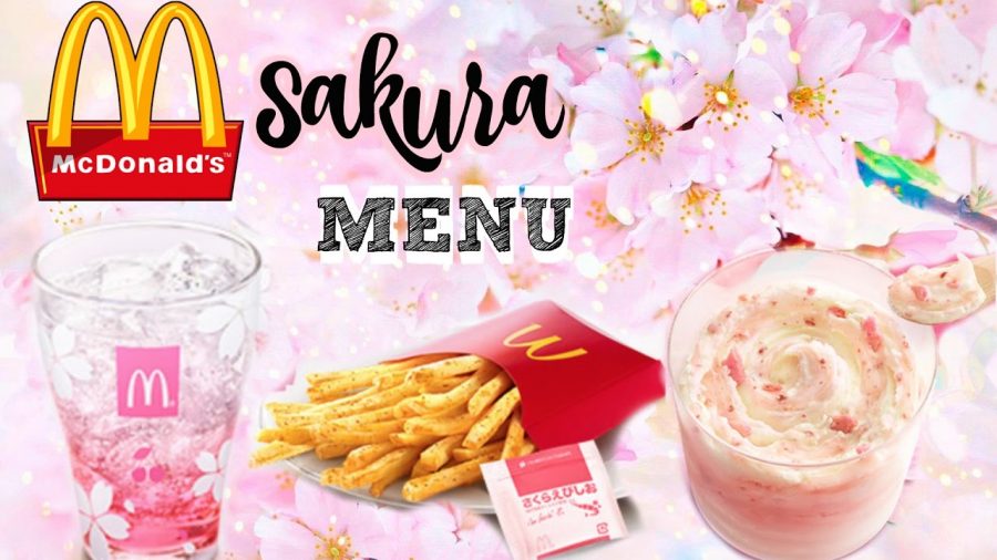 McDonalds themed Cherry Blossoms