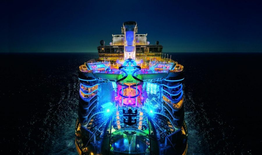Worlds+Largest+Cruise+Ship+Sets+Sail
