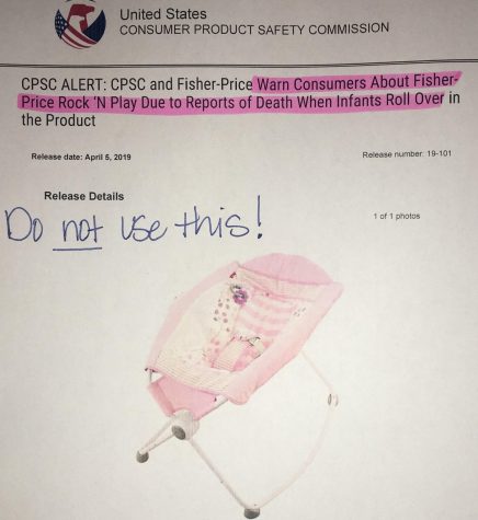 Infant Deaths Due to Fisher Price Rock ‘n Play Sleeper Recalled