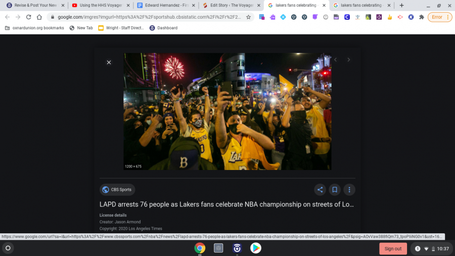 Fans Went Crazy Because the Lakers Won