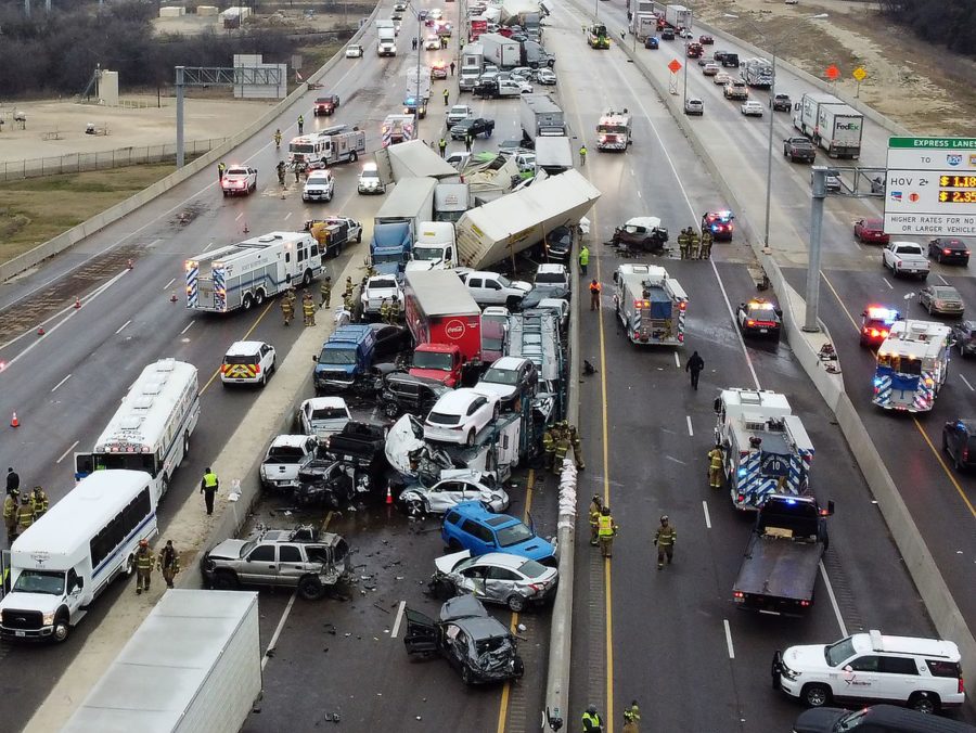 Huge Crash in Texas